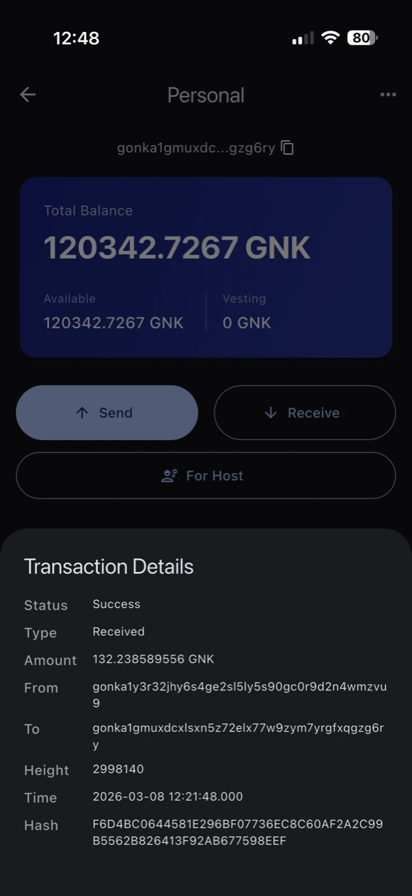 Transaction details